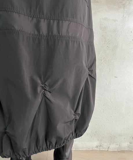 Drawstring Design Camisole Dress BK