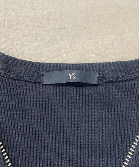 Y's Rib Double Zip Up Tops