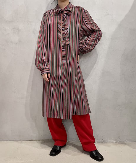 Boe Tie Stripe Dress BKRE