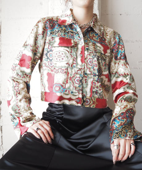 KENZO Pattern Satin Jacket REWH