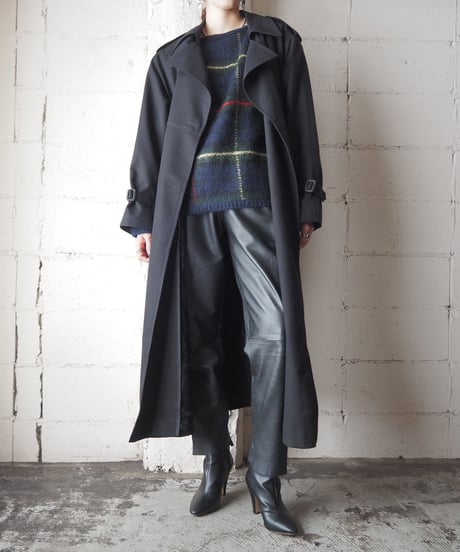 LONDON FOG Trench Coat BK