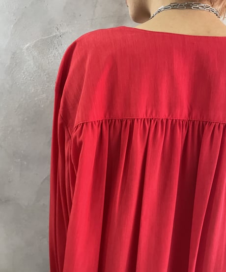 Tiered Frill Design V Neck Dress