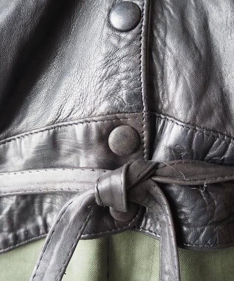 Design Collar Leather Jacket