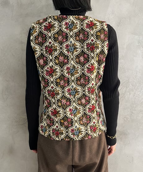 Flower Pattern Goblin Vest KAPI