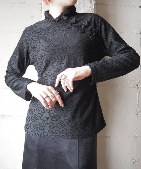 Shadow Pattern China Cutsewn BK