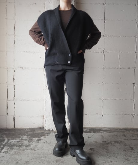 JHCollectibles Shawl Collar Knit Vest BK