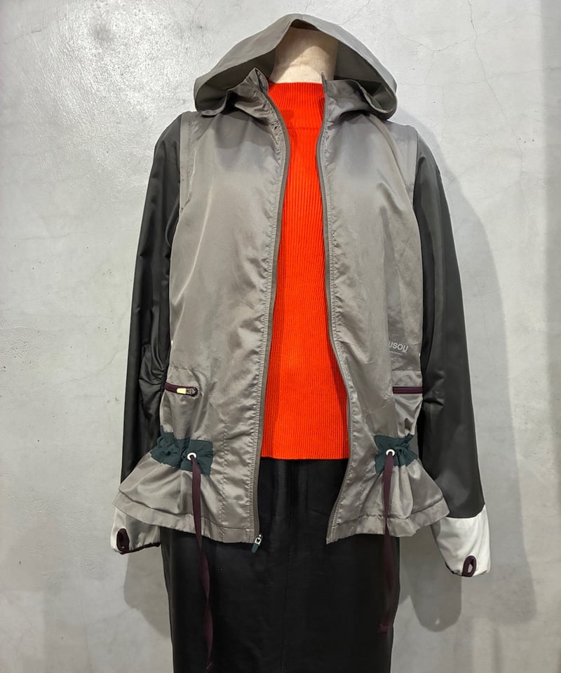 GYAKUSOU NIKE UNDERCOVER Removal Sleeve Zipup J