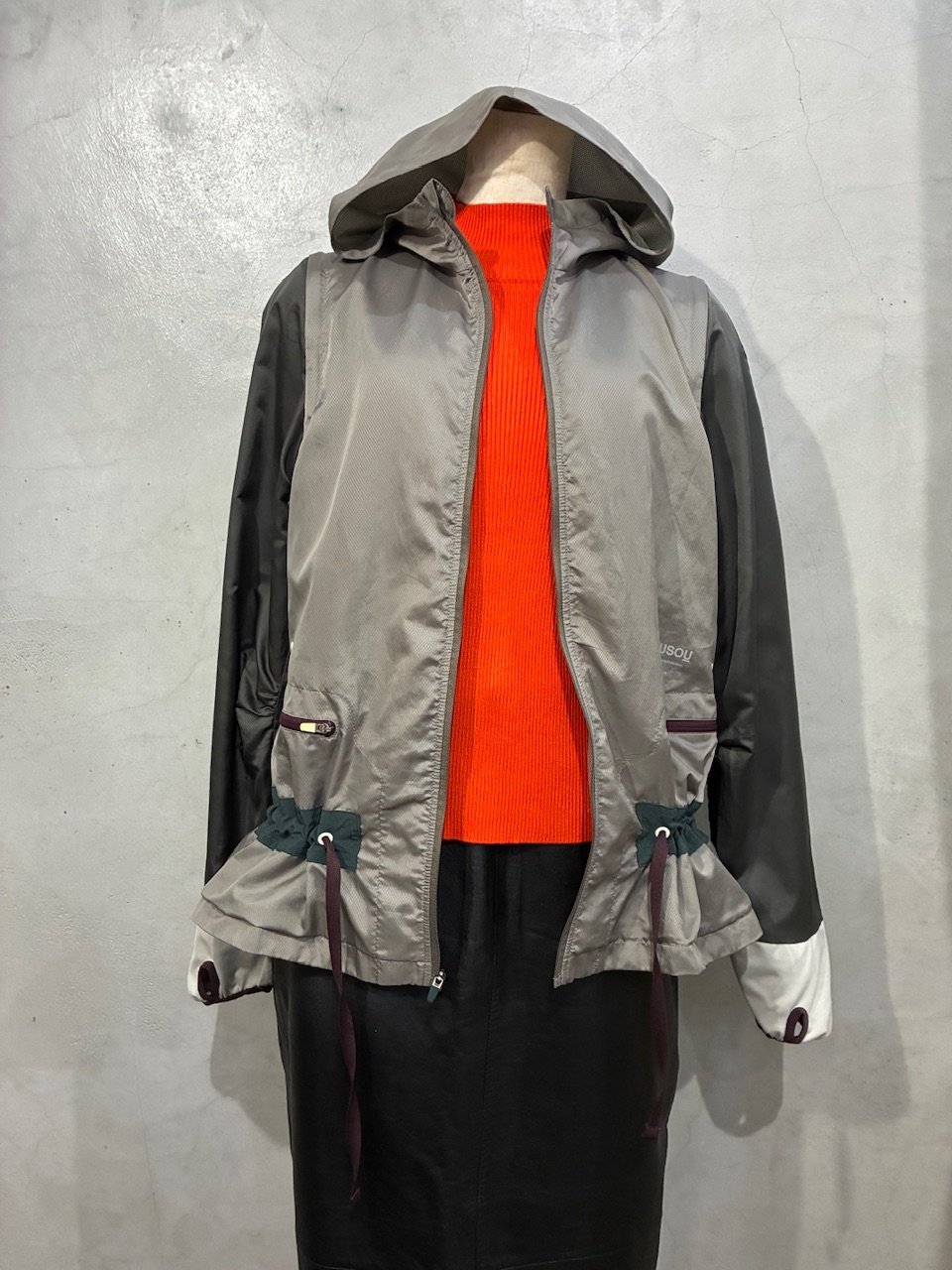 GYAKUSOU NIKE UNDERCOVER Removal Sleeve Zipup J