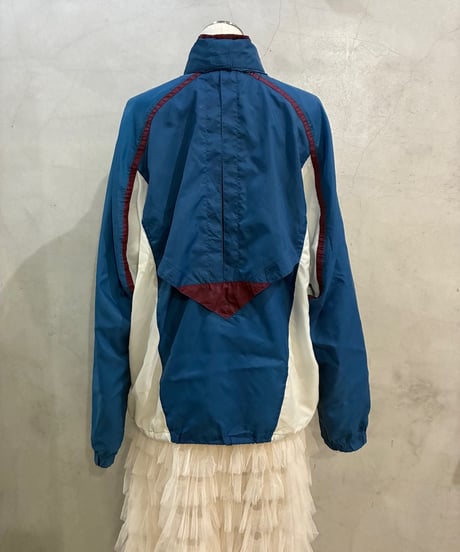90's NIKE Tricolor Nylon Pullover BLWHPUR