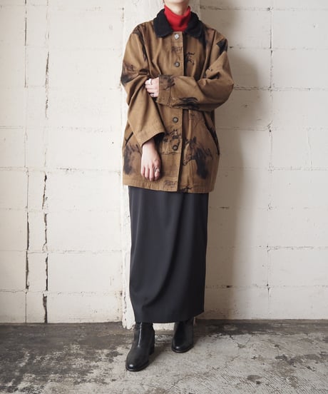 Horse Pattern Coverall BRBK