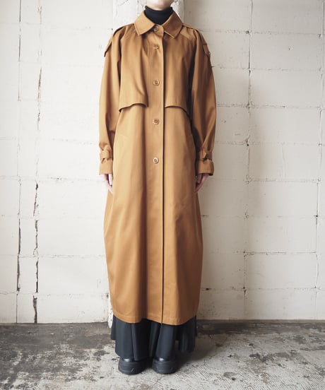 Hooded Soutien Collar Coat CM