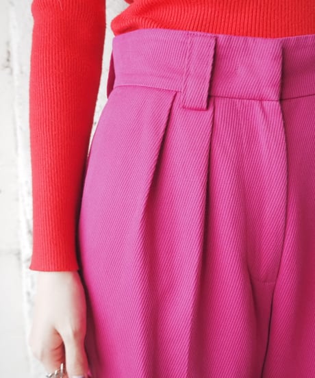 MSGM Wide Double Hem Pants PI