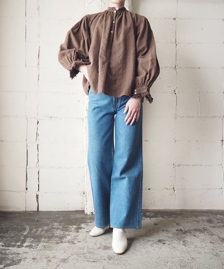 1930's EURO Cotton Linen Smock BR