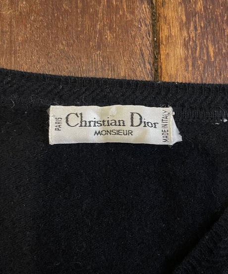 Christian Dior V Neck Sweater BK