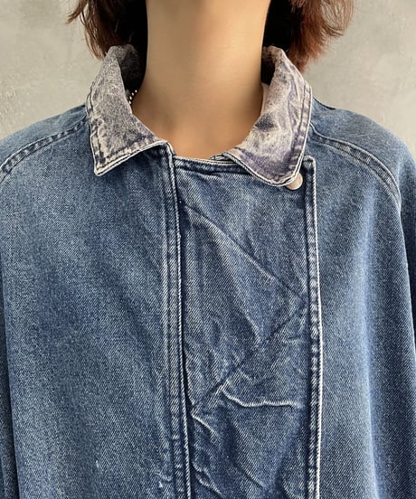 Raglan Sleeve Denim Jacket BL