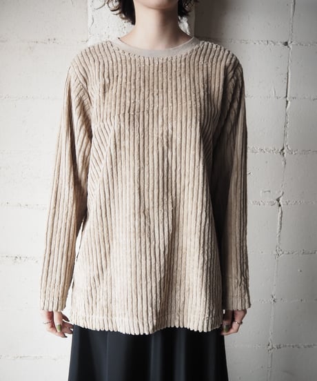 Pullover Corduroy Tops BE