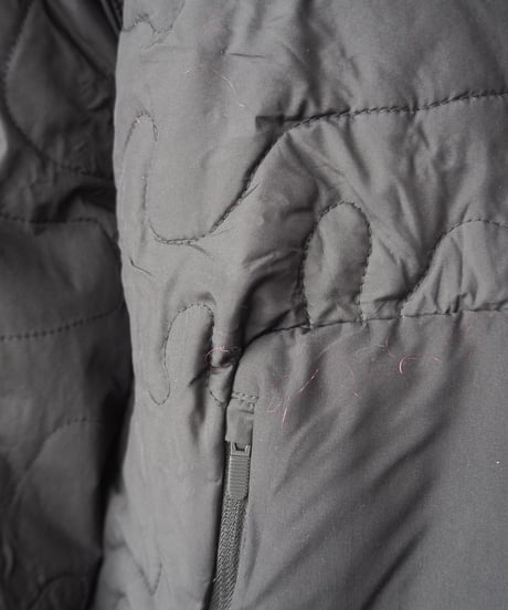 Wavy Quilted Pullover Jacket BK