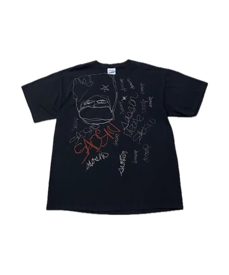 SAOSIN Scribbled Tee BK