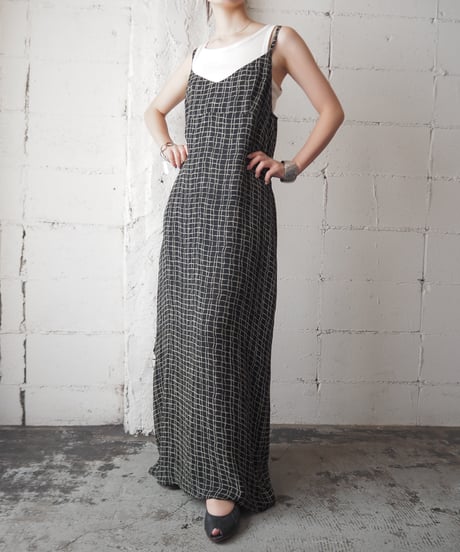 Check Camisole Dress BKBE