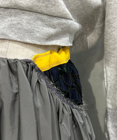 kolor Layered Lace Panel Skirt GR