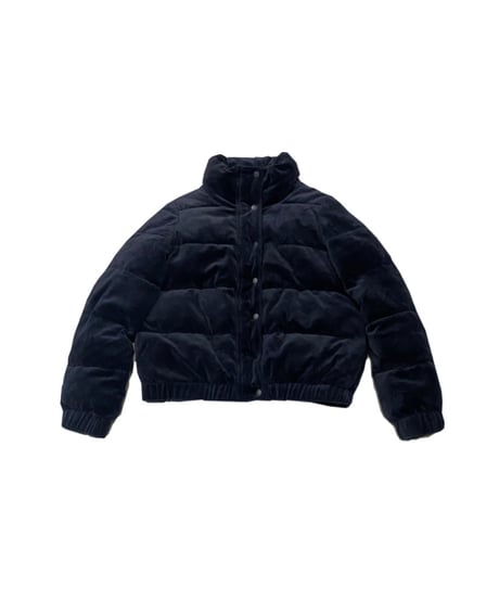 DKNY Suede Down Jacket BK