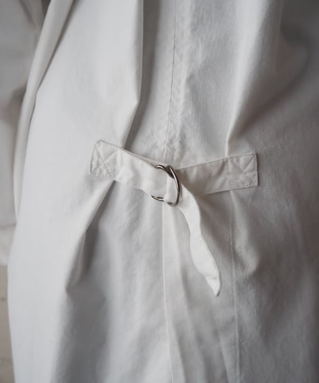 White Long Trench Coat WH
