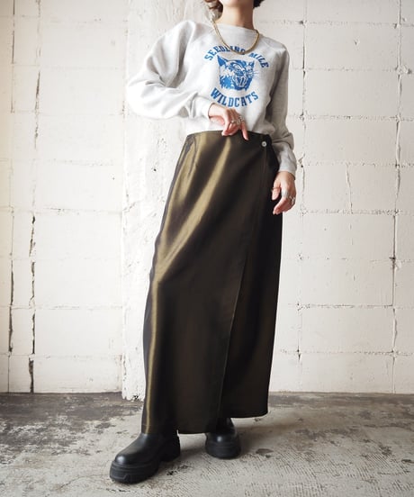 Satin Wrap Skirt GD