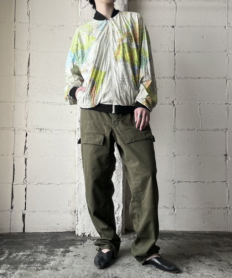 World Map Pattern Jacket WHBK
