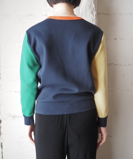 Polo Ralph Lauren Color Blocked Double Knit Sweat NVYEGN