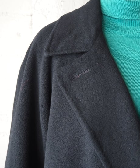 Cashmere Chester Coat BK