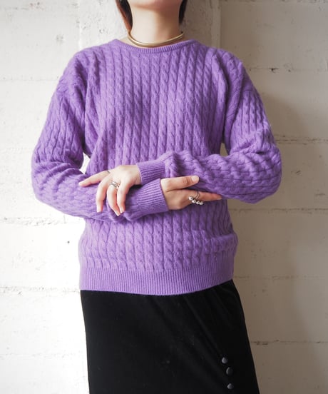 Cashmere Cable Knit PP