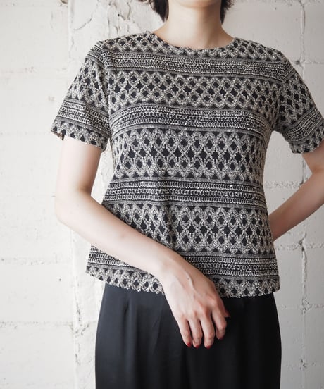 Sheer × Pattern Cutsewn BKBE