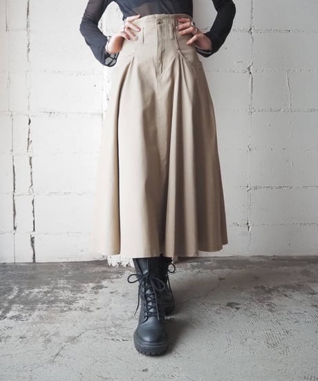 High Waist Flare Skirt BE