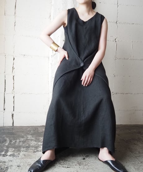 Sleeveless Front Design DressBK