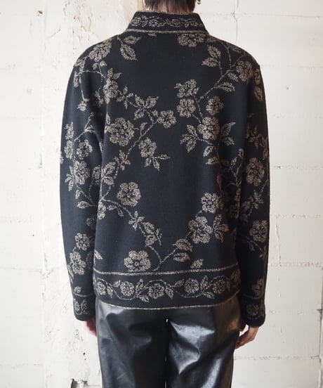 China Knit Jacket   BK