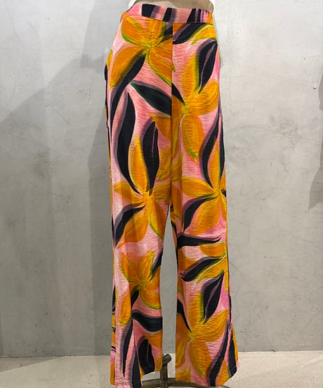 Desigual Flower Print Pants PI OR