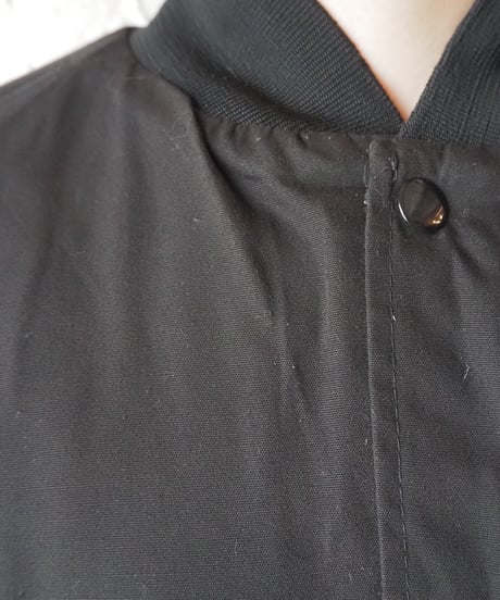 Snap Button Blouson Jacket BK
