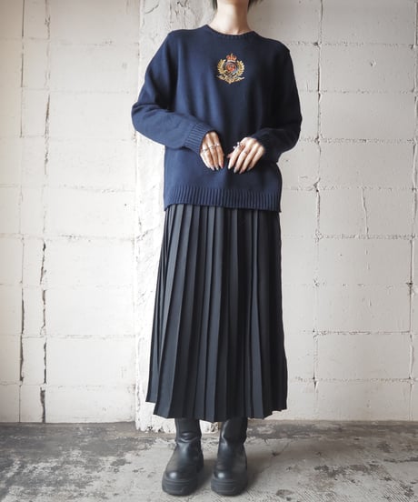 LAUREN Emblem Design Knit NV