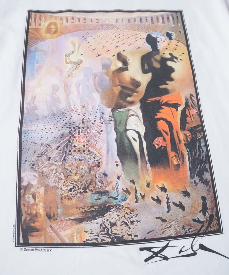 1990's Dead Stock USA Salvador Dali Tee 幻覚剤的闘牛士