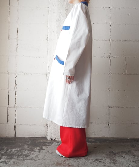 France Bicolor Work Coat WHBL