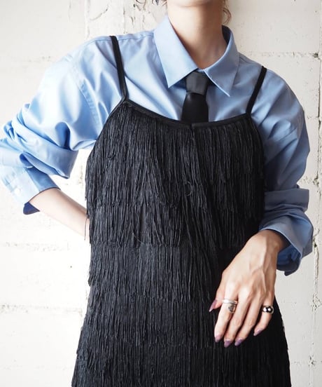 Fringe Design Camisole BK