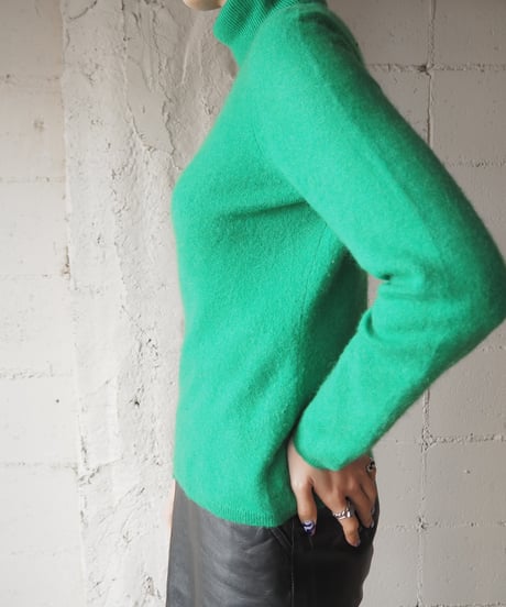 Cashmere Turtle Neck Knit GN