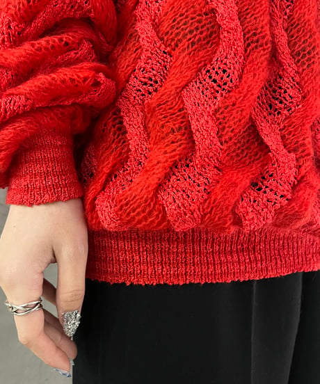Twist Design Angola Long Knit RE