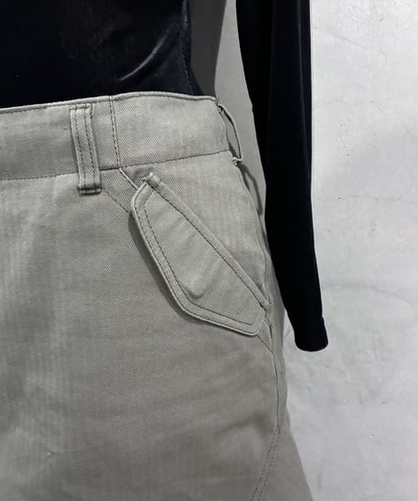 sacai luck Back Flared Cargo Skirt KA