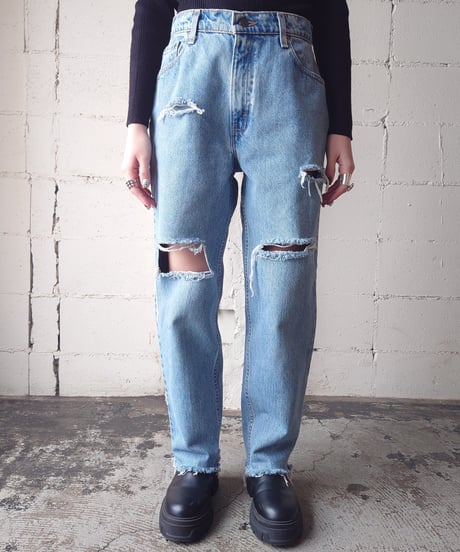 Levi's 550 Crashed Denim LBL