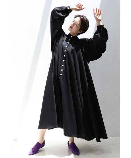 【Orfeo ORIGINAL】 Circular Dress BK