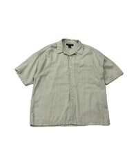 S/S Cotton Open Collar Shirt BE
