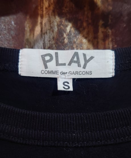 PLAY COMME des GARÇONS Long Sleeve Tee BK