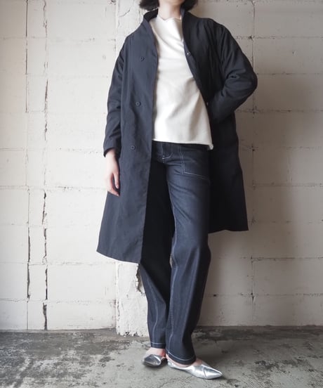 Plantation Shawl Collar Coat BK