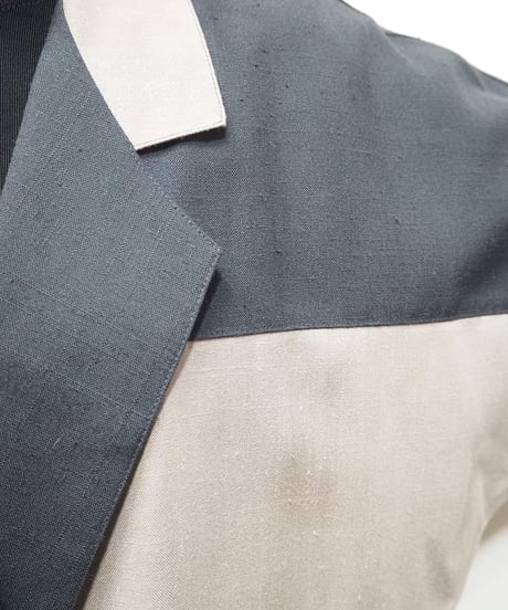 Bicolor Tailored Jacket BRBK